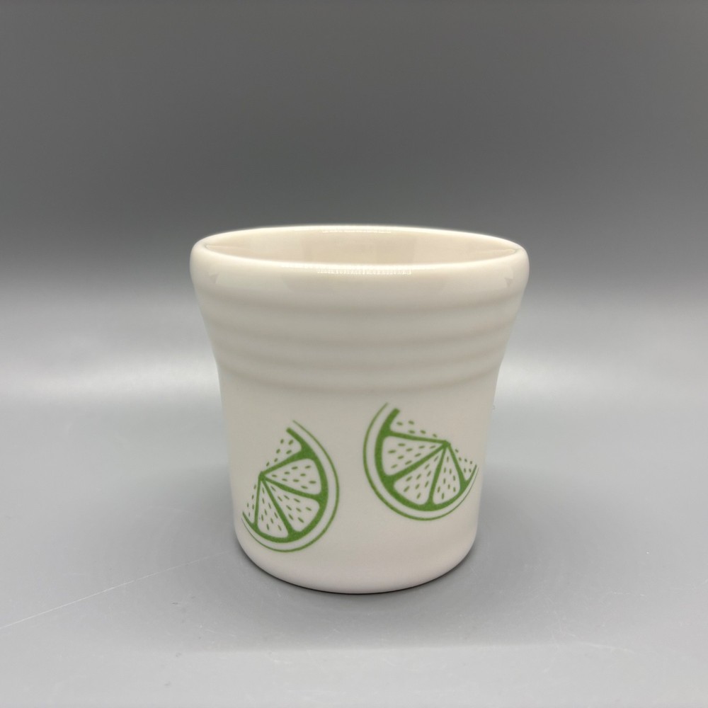 Fiesta Lime Citrus Shot Glass in White | Fiestaware FTCCO Exclusive | New