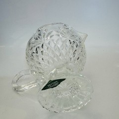Godinger Shannon Crystal 7 Piece Starter Set Gravy Salt Pepper Creamer Sugar