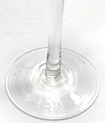 Two Pretty Swirled Bowl 3oz Cordials 6 3/4″ Tall