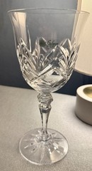 Galway Irish Crystal Kylemore Wine Water Goblets Set of 4 New in Box