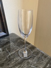 MIKASA Champagne Flute MEDICI T 7561 Austria Glass 8 3/8 Inches Tall