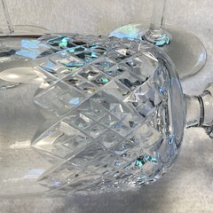 FRANZ WITTWER Saskia Crystal Wine (?) Glass Circa 1966 Germany 7”