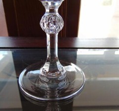 Royal Crystal Rock LINEA GALA Crystal Water Goblet Set of 2