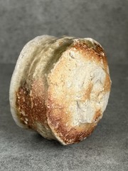 Hide Fujimoto Anagama Guinomi Sake Cup Natural Ash Shigaraki Ware Japan Ceramic