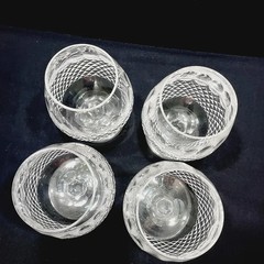 Waterford Crystal Brandy Glasses Short Stem Colleen Collection Set of 4