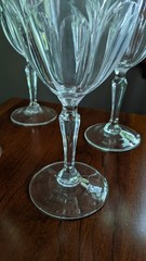 Set of 4 Cristal d’Arques Durand Washington 7 ¼” Water Goblet(s)