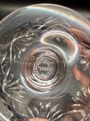 St Louis Crystal France Chantilly Brandy Glass Snifter 5″