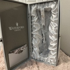 Waterford Crystal Snowflake Wishes, Anniversary, Edition, Champagne, Flute