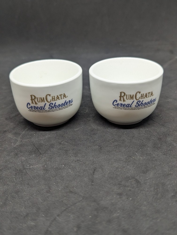 Rumchata Cereal Shooter Bowl Set of 2