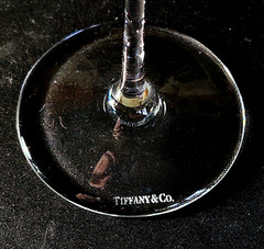 TIFFANY & CO CLASSIC U CHAMPAGNE FLUTE, Blown Lead Crystal, 9 5/8″, 10 oz, ITALY