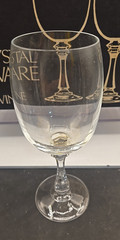 Box 12 Anchor Hocking 8505E Sanibel Crystal Wine Goblets 7.5” 13 Oz, No Barcode