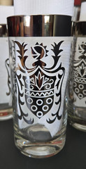 Vintage 1960s Kimiko «Guardian Crest» Highball Glasses