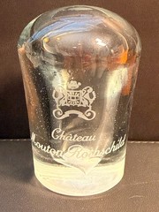 Chateau Mouton Rothschild crystal barrel plug