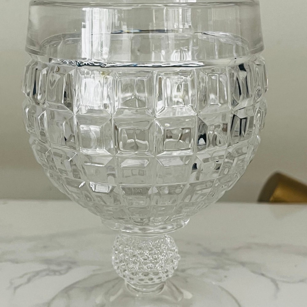 Victorian Clear Water Goblet by Heisey