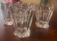 SET OF 4 LENOX BUTTERFLY MEADOW HIGHBALL GLASSES