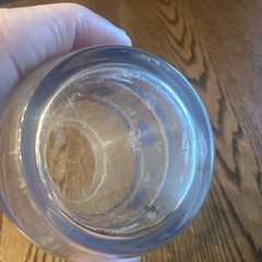Vintage Libbey Blue Country Heart 6″ Tumbler – Faded