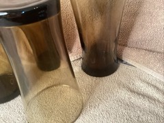 Linden Mocha Anchor Hocking set of 4 17 0z tumblers/glasses