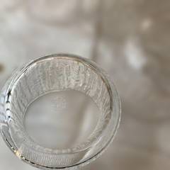 HOYA Icy Textured Bedside Carafe Tumbler Glass D6.4cm H12cm 8 Set