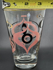 Vtg Libbey Glass 4″ Seville 8oz Tumbler Barware MCM Atomic 1955 Replacement