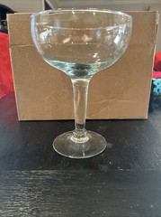 Champagne Goblet Glass Large Display 64oz 10.5″ High 7.5″ Tip Jar Wine Bar