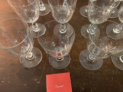 9 Water Glasses Model Organ Games in Baccarat Crystal (Price per Unit)