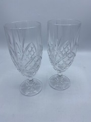 Iced Tea Dublin by GODINGER Blown Glass Set of 2 Height 7 3/4 in Width 3 3/8 in