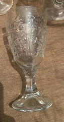 Lot Of 2 PRINCESS HOUSE FANTASIA CLEAR WATER GOBLET 6 7/8″ (2 goblets)