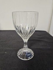 Mikasa Park Lane 6 7/8″ Goblet Lead Crystal Water Wine Glass France New