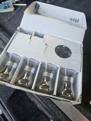 Turkish Tea / Chia Crystal Glasses Branded by Eregil 12pc Set Service for 6