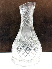 Signed Vintage Stuart Crystal “Madison” Wine Carafe 8.75″x5″