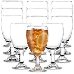 Classic Party Goblet Glasses, 16.25 oz, Set of 12
