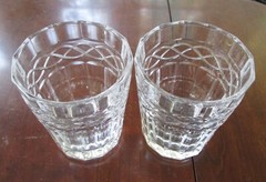 Pair of TOWLE TOC73 Double Old Fasioned Glasses VHTF