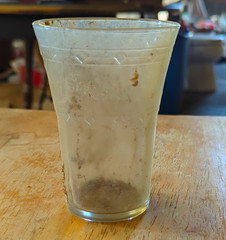 Clear Glass Tumbler Glass Drinking Glass with Etched Band Unisex Adults