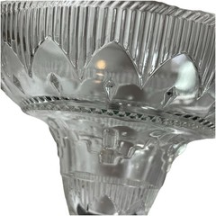 Cristal D’Arques-Durand Sombrero Pattern Margarita Glasses Green Stem