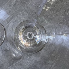 Vintage Fostoria Engagement 7″ Water Goblets Platinum Trim Set Of 2 Discontinued