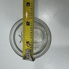 Vintage 1960’s Anchor Hocking Atomic Starburst Juice Glass Jelly Jar Set of 2