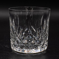 Waterford Crystal Lismore Single Old Fashioned Tumbler Glasses 3 3/8″ Set of 4