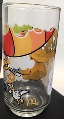 1981 THE GREAT MUPPET CAPER McDonald’s Glass – Kermit, Fozzie, The Great Gonzo