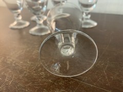 79 Daum Orval White Wine Glasses Crystal, H: 9.5 cm