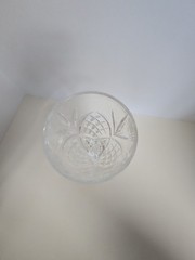 SHANNON Crystal by GODINGER DUBLIN Pattern Wine / Water Glass 8″ ~ Preowned