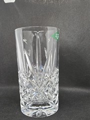 Shannon By Godinger 24% Lead Crystal Dublin Highball Glass 5.5″ H 10oz Slovakia