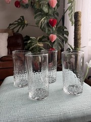 MCM Highball Glassware With Star Bottom