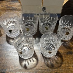 Waterford Lismore 9oz Tumbler Glass Set 600-318 Six-Piece