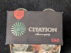 Vintage Libbey Citation Cordial 1 oz. Stemware Glasses Set of 4