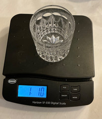 EUC Gorham Crystal Fairfax Double Old Fashioned Glass 4” Discontinued