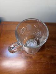 Vintage Princess House Crystal Heritage Irish Coffee Mug Glass Single 1980’s