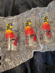 Vintage Barware Federal Glass Tom Collins Flamenco Dancer Glasses – Set of 3
