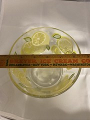 Rare Vintage Culver Lemon ICE BUCKET & Small Bowl Ex Condition!