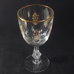 TIFFIN FRANCISCAN PALAIS VERSAILLES WATER GOBLET, 6 7/8″ 9 Oz, USA