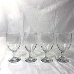 Anchor Hocking (Libbey) Classic 16oz Goblet Drinking Glass (Set of 4)